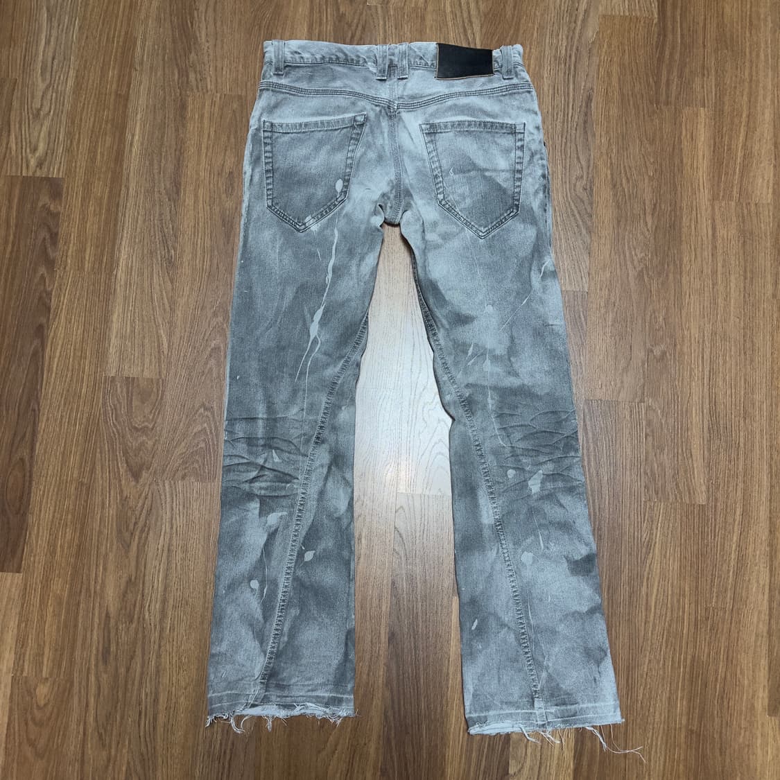 Tete homme 워시드 그레이 부츠컷 팬츠 상품이미지2