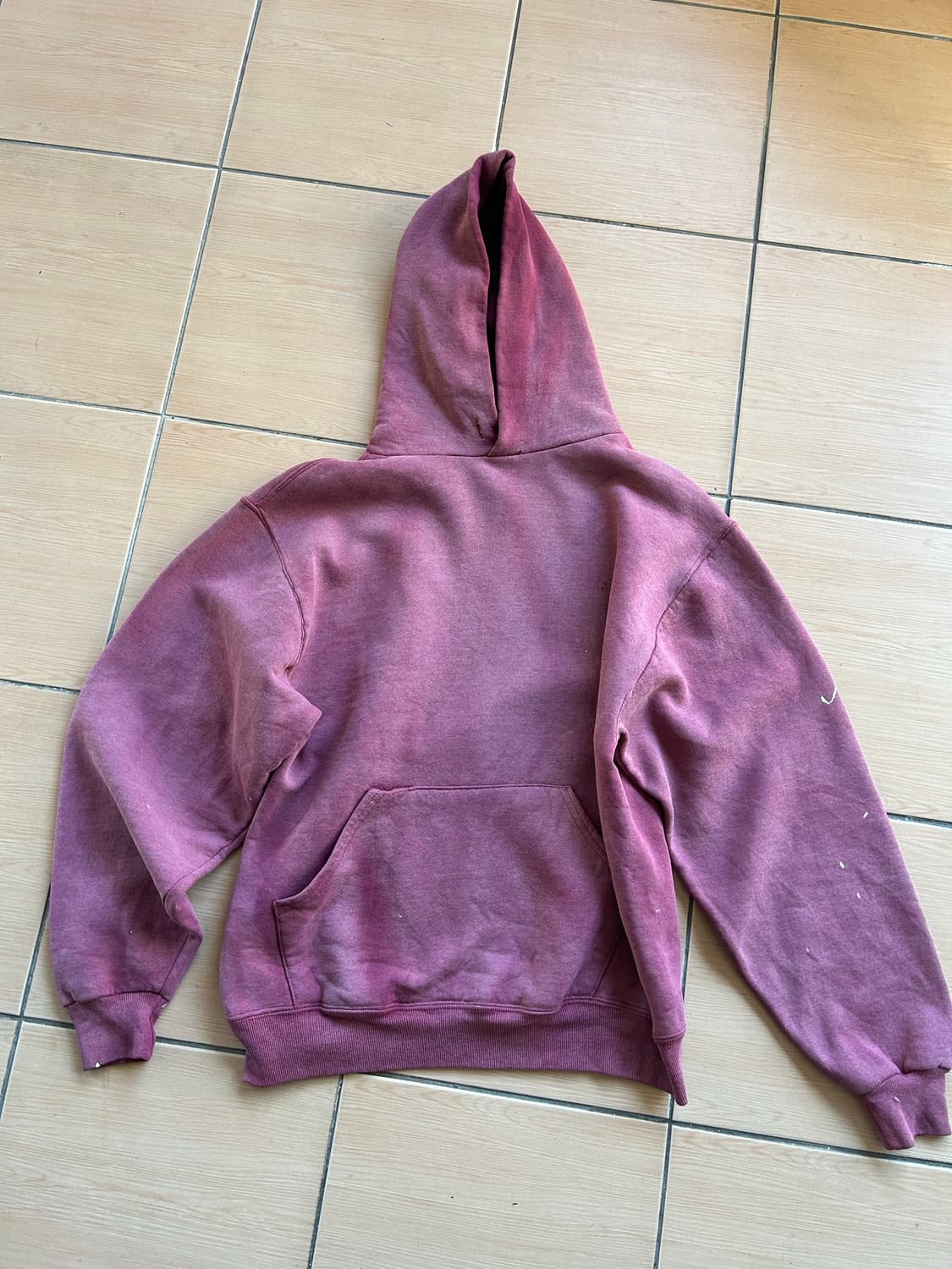 90‘s USA 러셀 크레이지 페이드 후디 상품이미지7