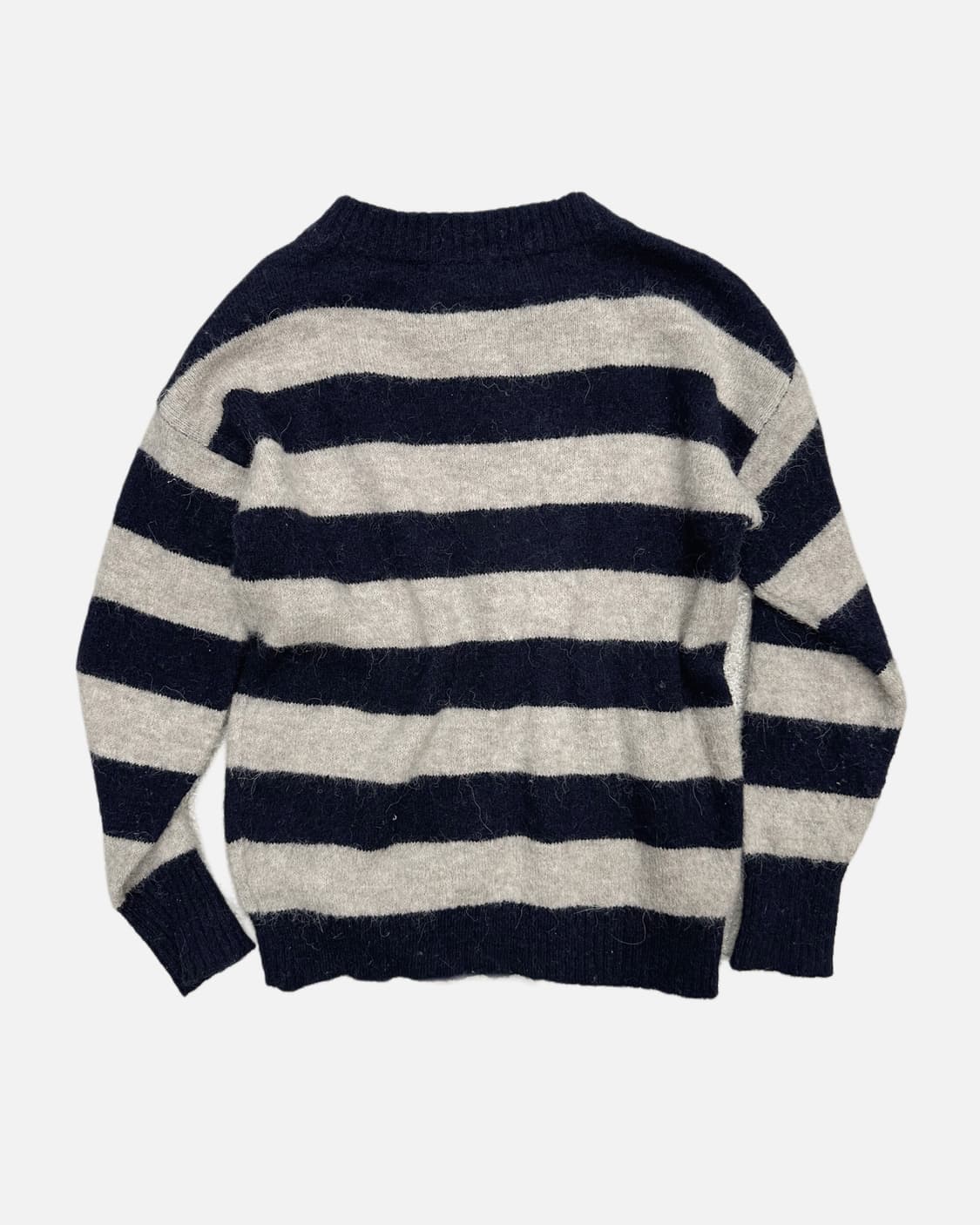 BACK NUMBER hairy alpaca stripe knit 상품이미지4
