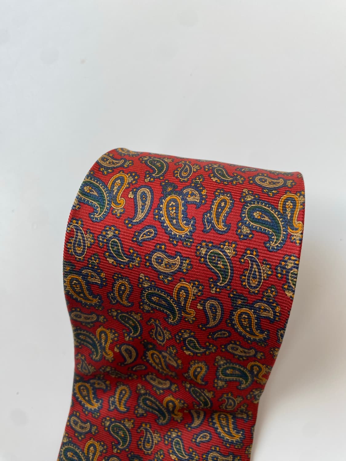 브룩스브라더스 명품 정품 페이즐리 넥타이 상품이미지5