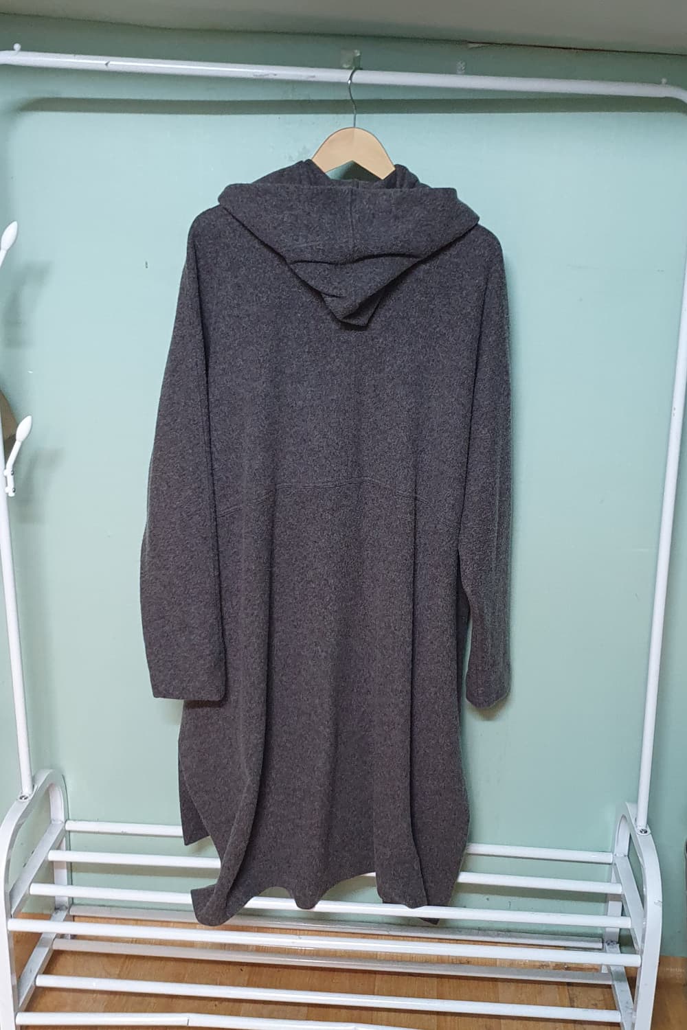 이세이미야케 에어울 후드 롱 코트 2사이즈 상품이미지9