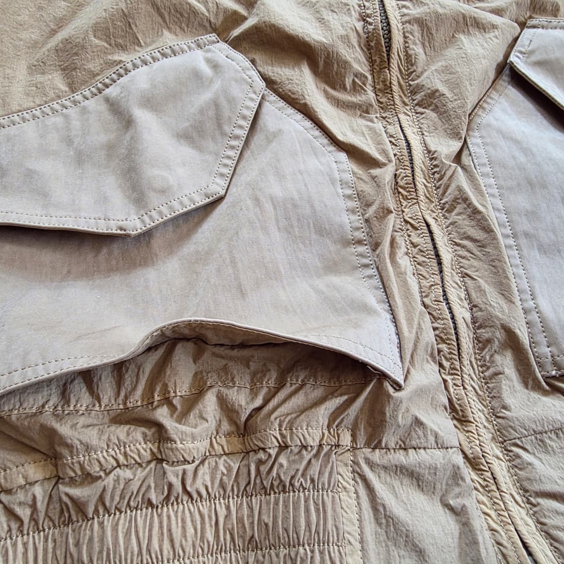 Ten C 최상급 유틸리터리언 사막 블루종 버머 항공 자켓 상품이미지9