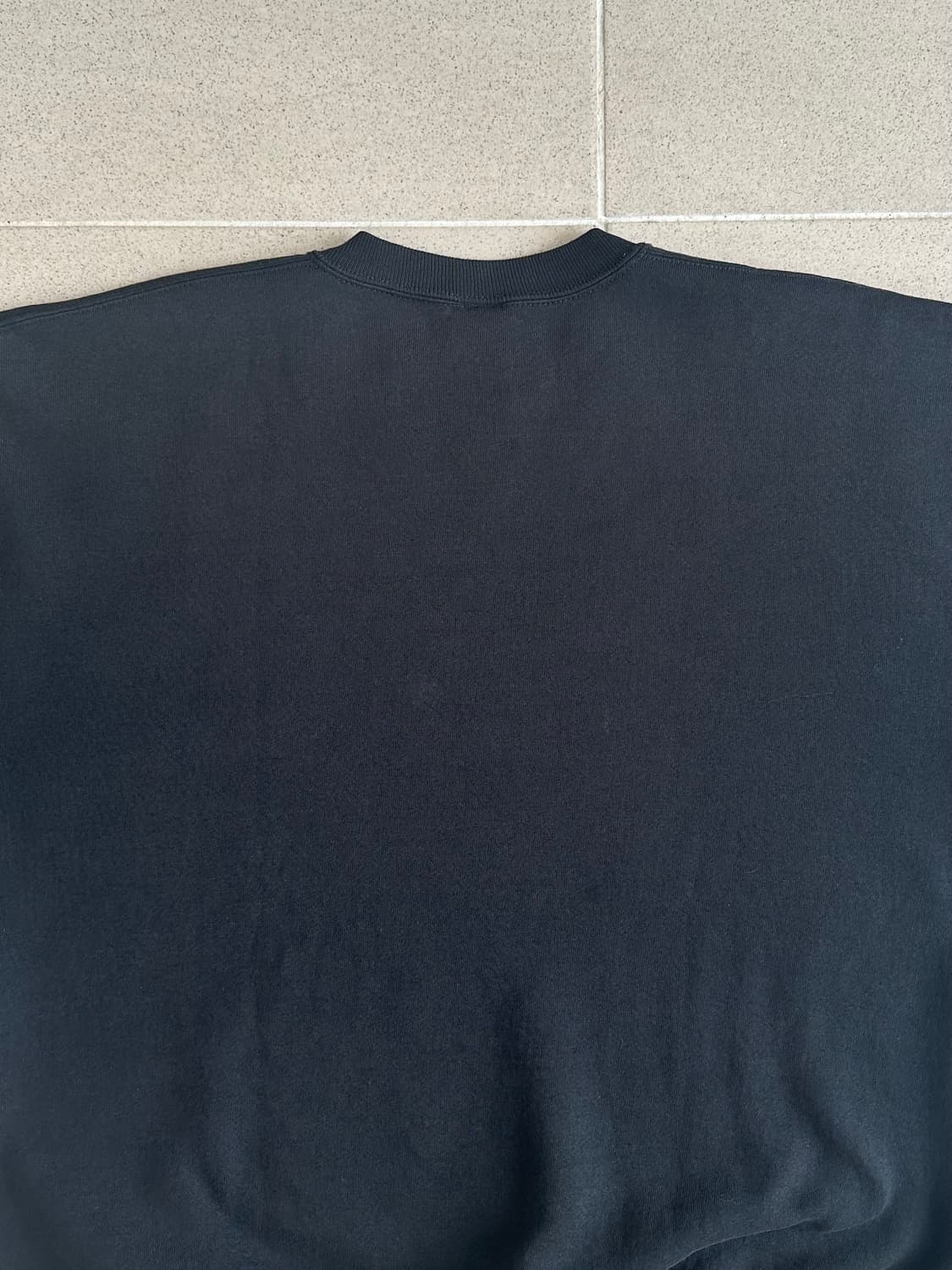 90s 빈티지 러셀 스웻셔츠 블랙 XL USA 상품이미지4