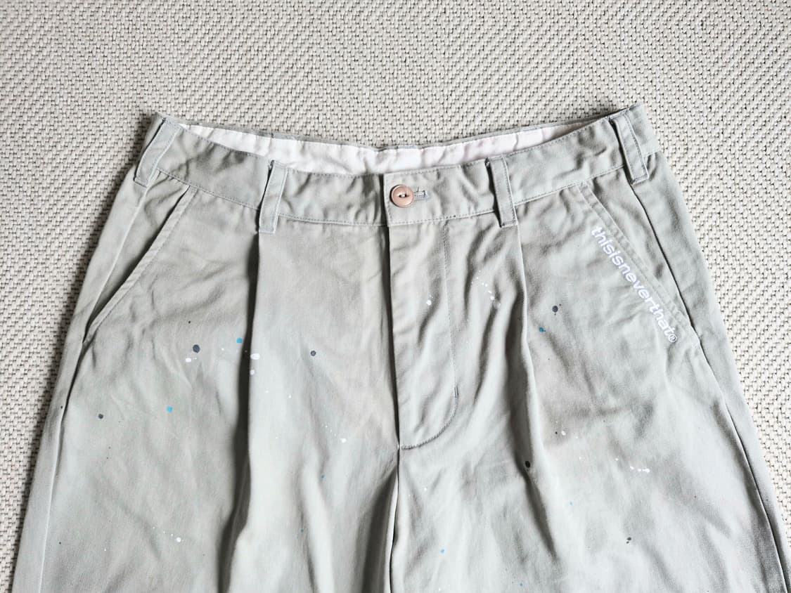 디스이즈네버댓 크레이지 워크팬츠 페인트 M  상품이미지3