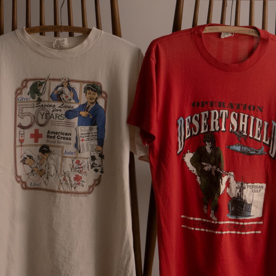 80s The Gulf War Operation T shirt ~100 상품이미지1