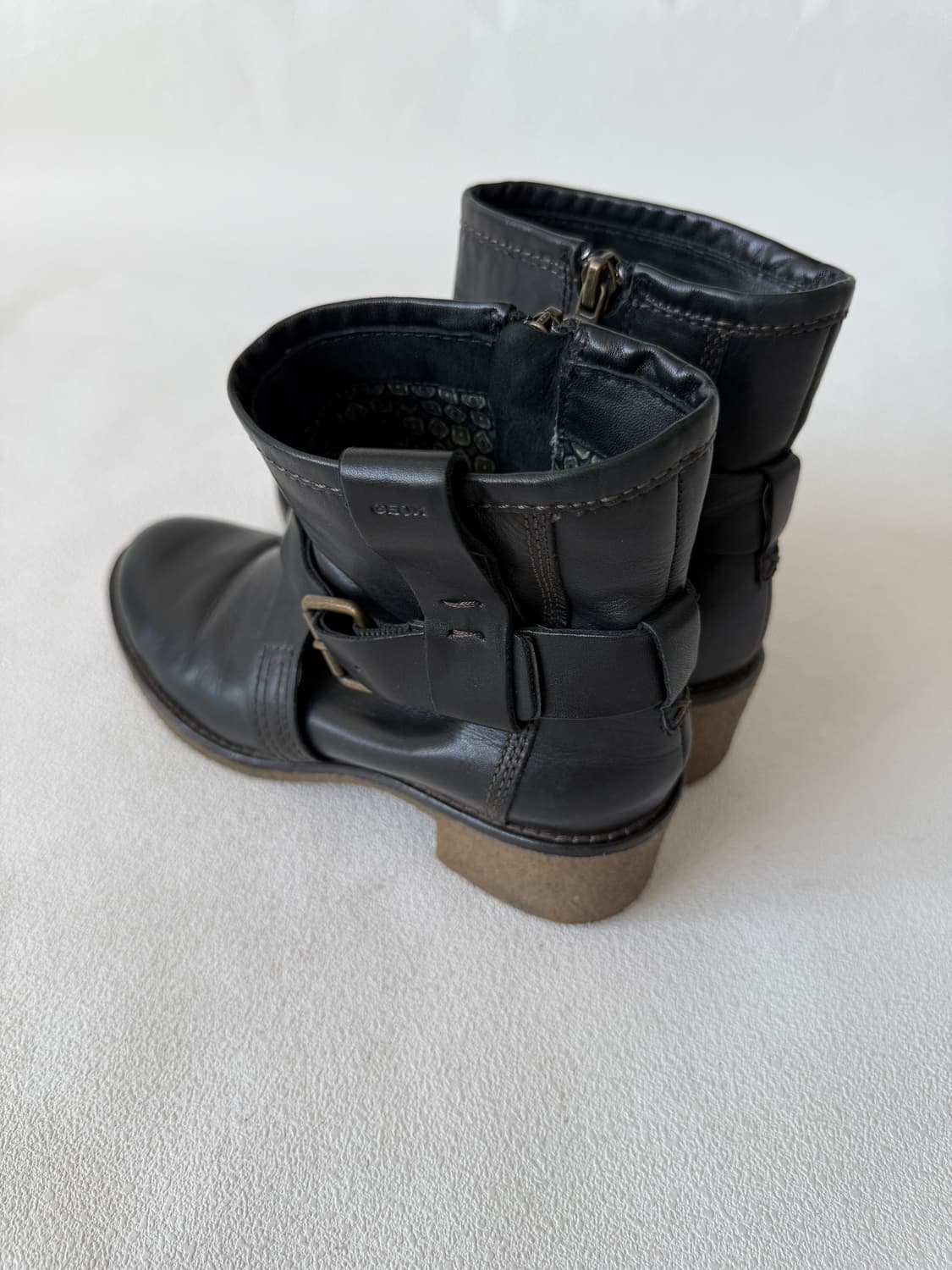 [EU38]제옥스(GEOX) 이탈리안 레더 벨크로 부츠 상품이미지5