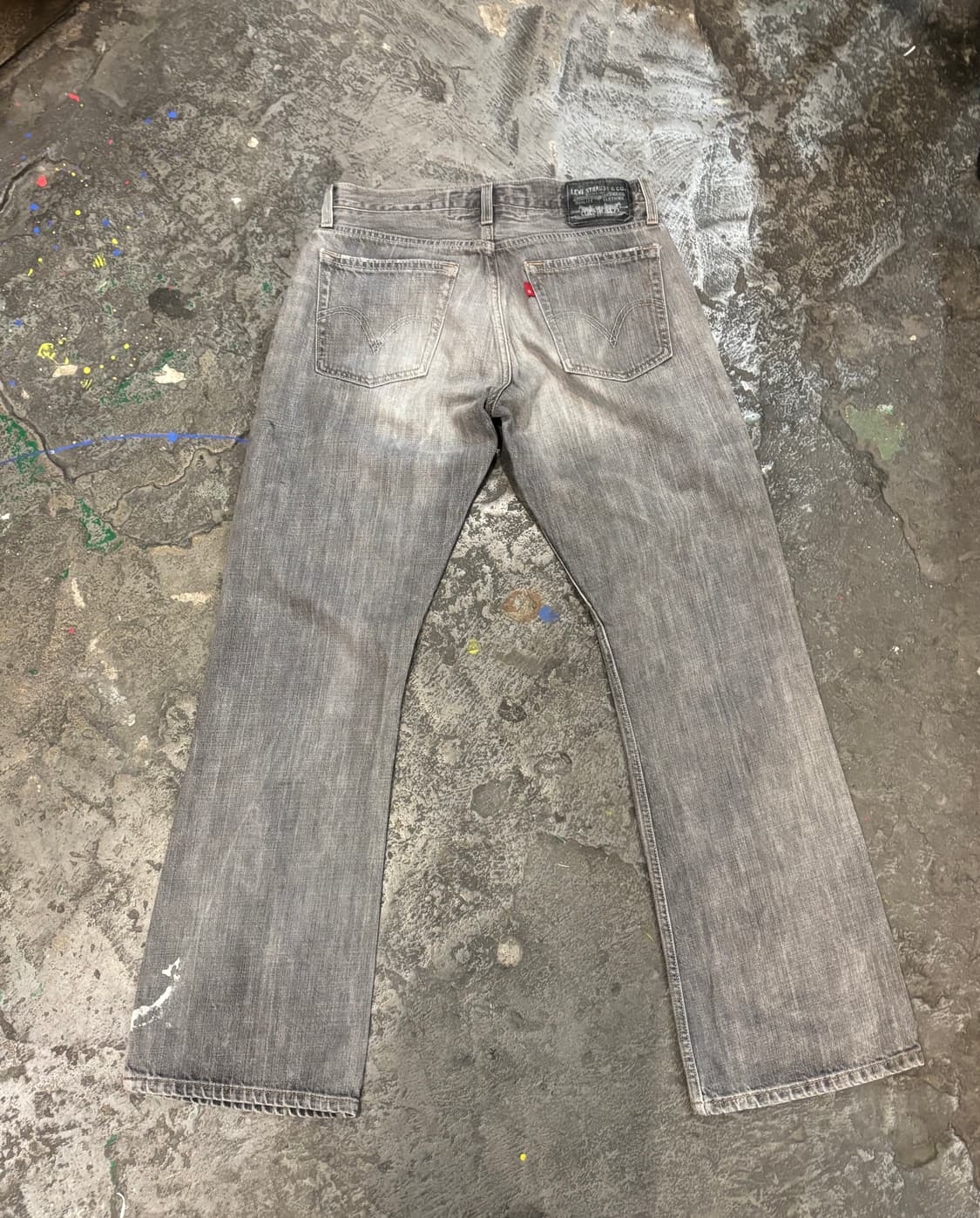 리바이스 527 부츠컷 흑청  상품이미지9