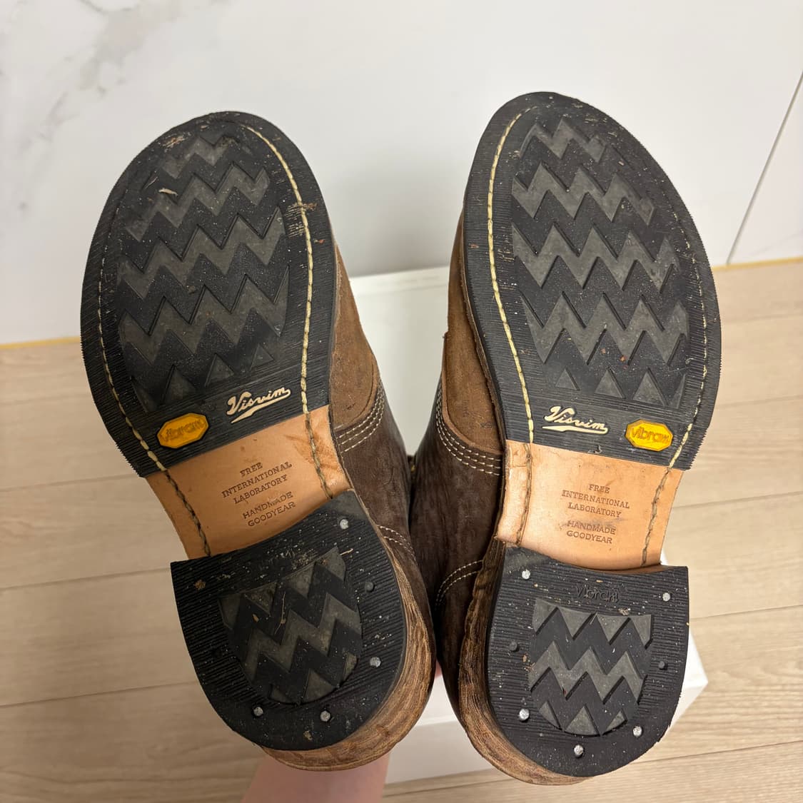 비즈빔 Visvim 23ss 브리가디어 폴크 부츠 다크 브라운 M9 상품이미지5