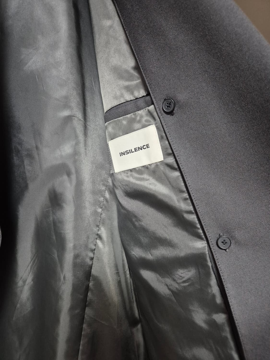 인사일런스 KKST 디테쳐블 울 블레이저 셋업 라지 상품이미지8