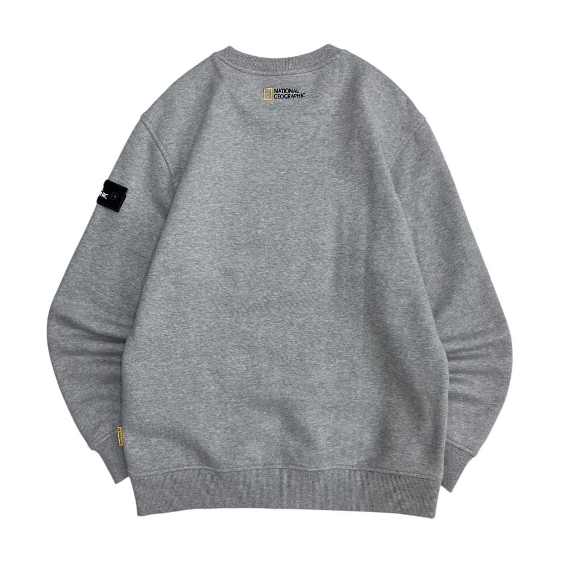 네셔널지오그래픽 빅로고 북극곰 자수 맨투맨 M 상품이미지3