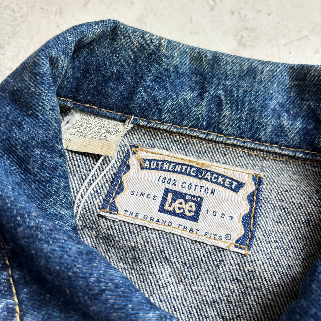 90s USA LEE OG 빈티지 트러커 데님자켓 L 상품이미지5