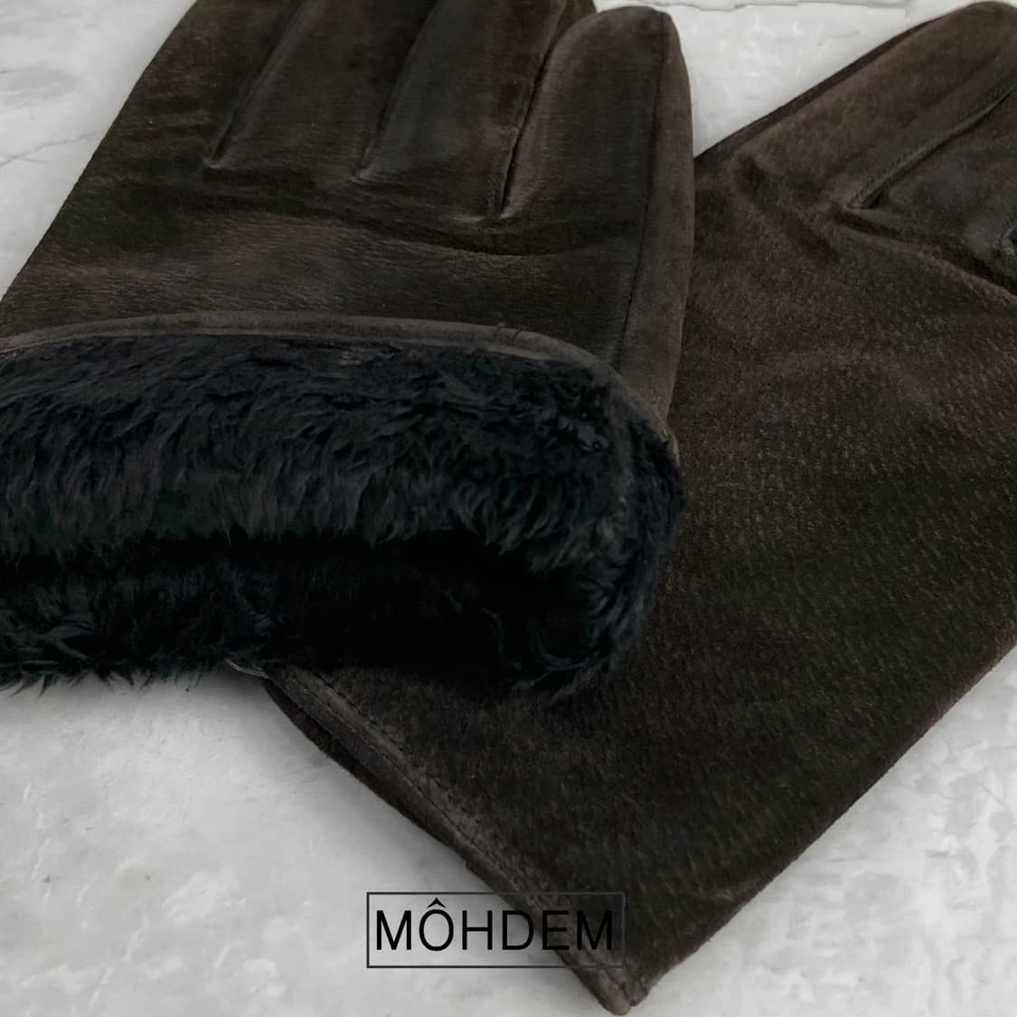 [premium] 스웨이드 가죽 장갑 상품이미지6