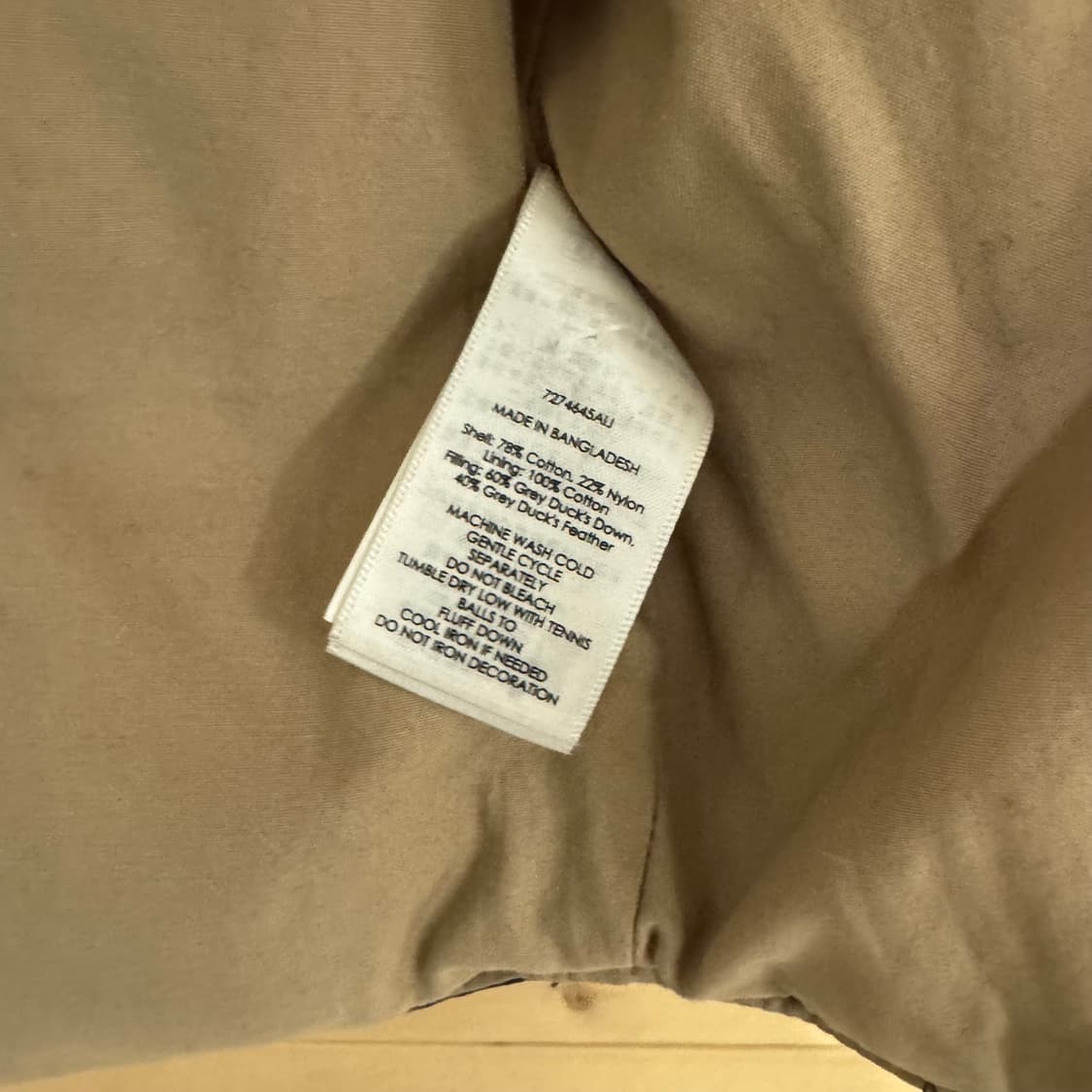 데님앤서플라이 패딩쪼끼 상품이미지5