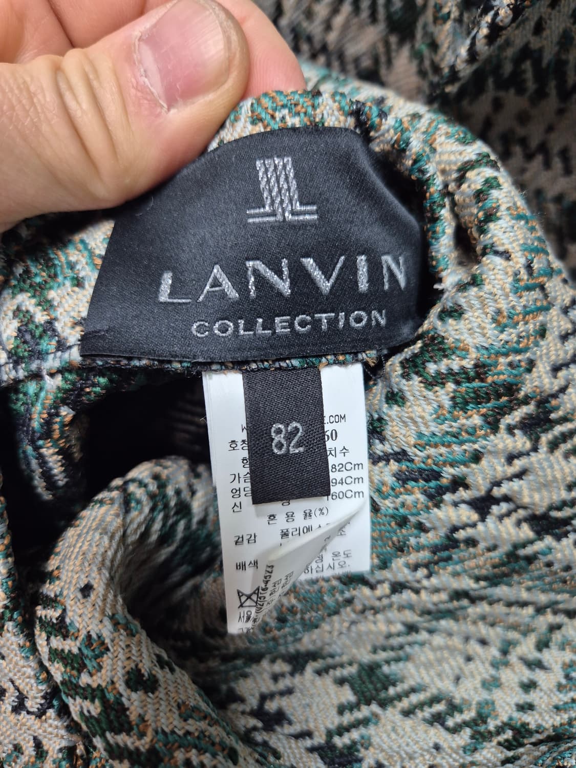 랑방 여성 트위드 코트 상품이미지2