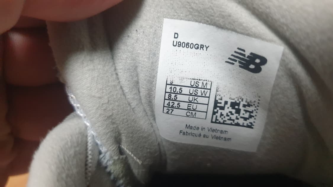 뉴발란스 9060그레이270(265추천) 상품이미지8
