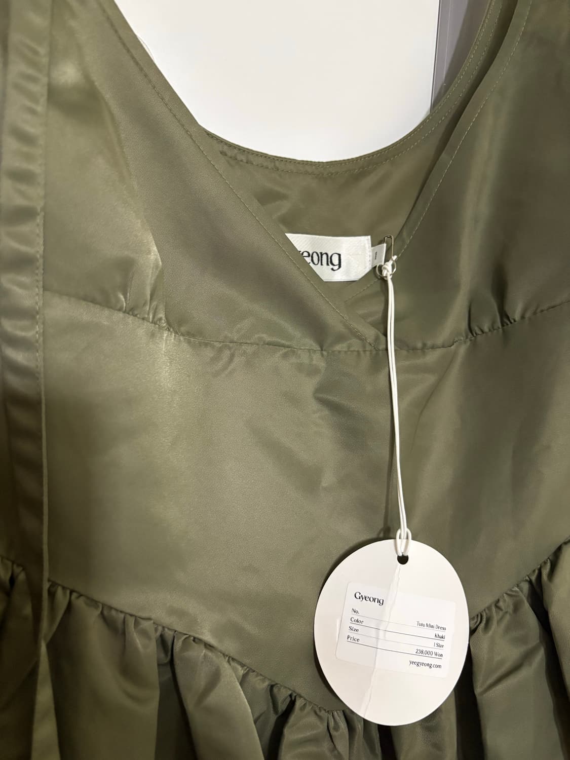Gyeong 미니 드레스 1사이즈 상품이미지5