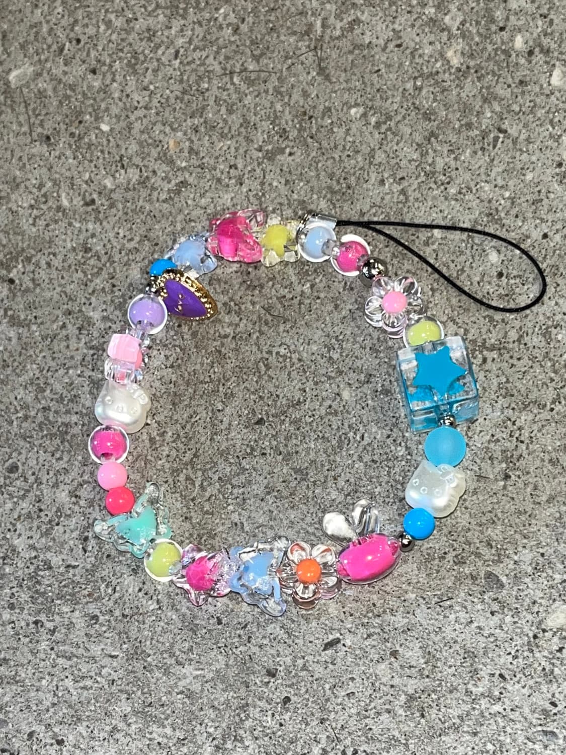 코튼캔디 비즈 스트랩 상품이미지1