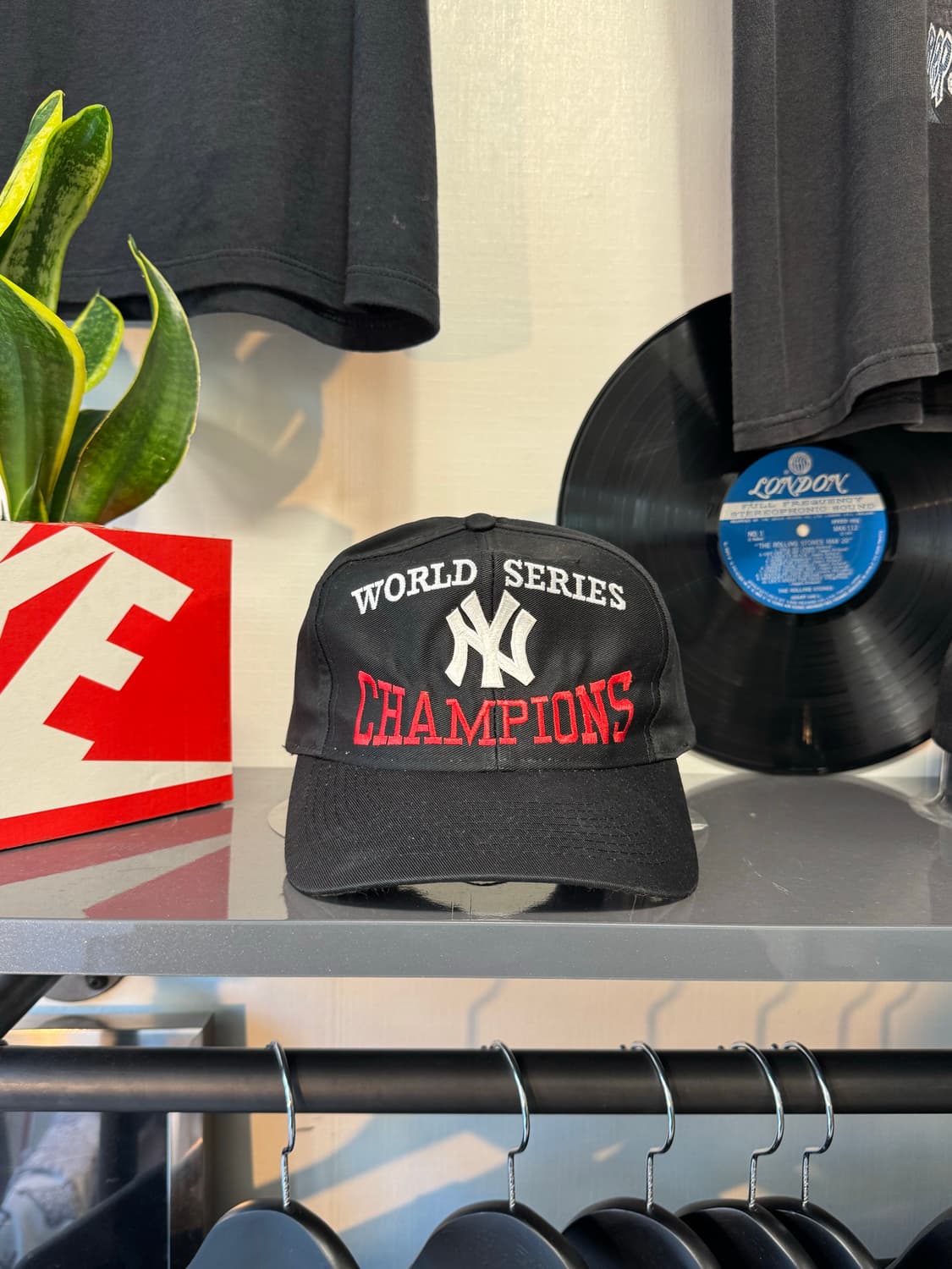 빈티지 90s NY Yankees 양키스 월드시리즈 모자 상품이미지1