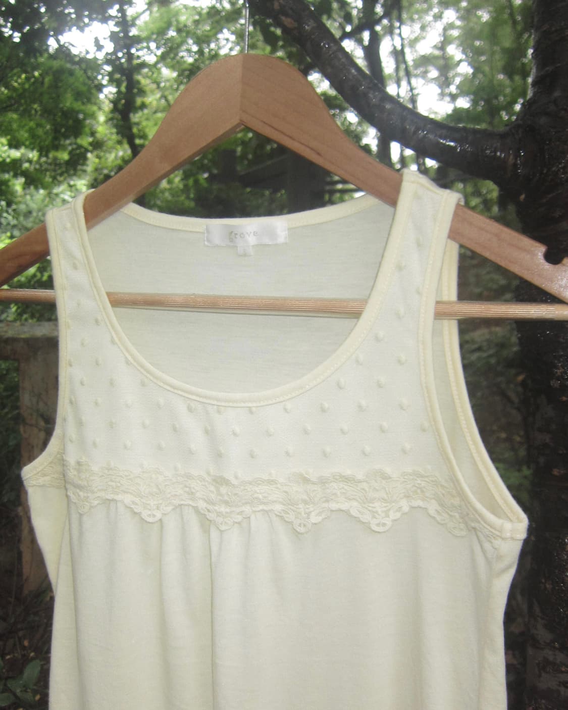 vintage yellow dot vest 상품이미지2