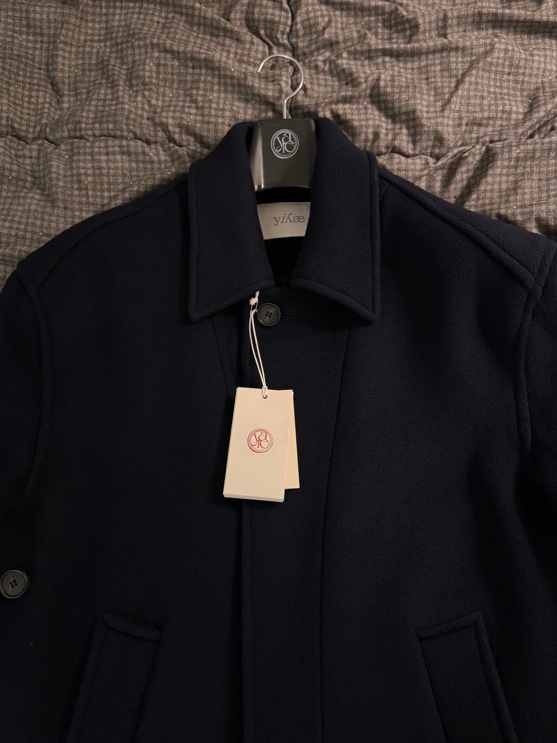 [새상품] yiyae 이예 맥코트 네이비 상품이미지3