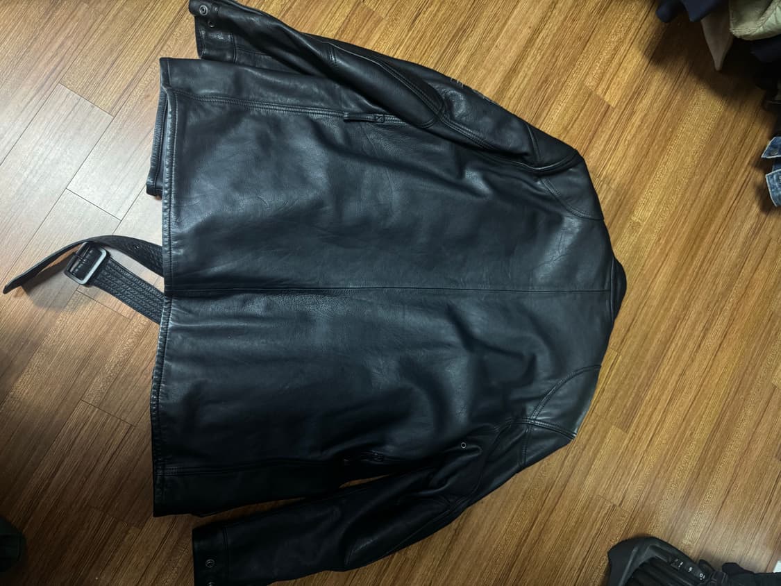 벨스타프 퓨어 모터사이클 벨티드 레더 자켓 L 상품이미지4