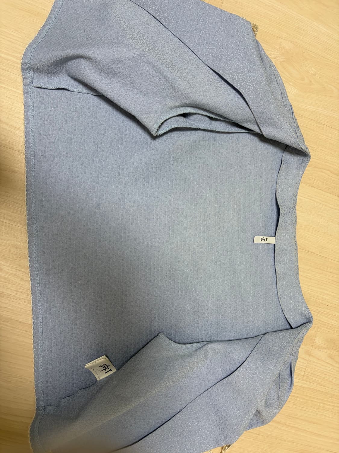 [소프트서울] JACQUARD RIBBON PUFF BLOUSE 상품이미지7