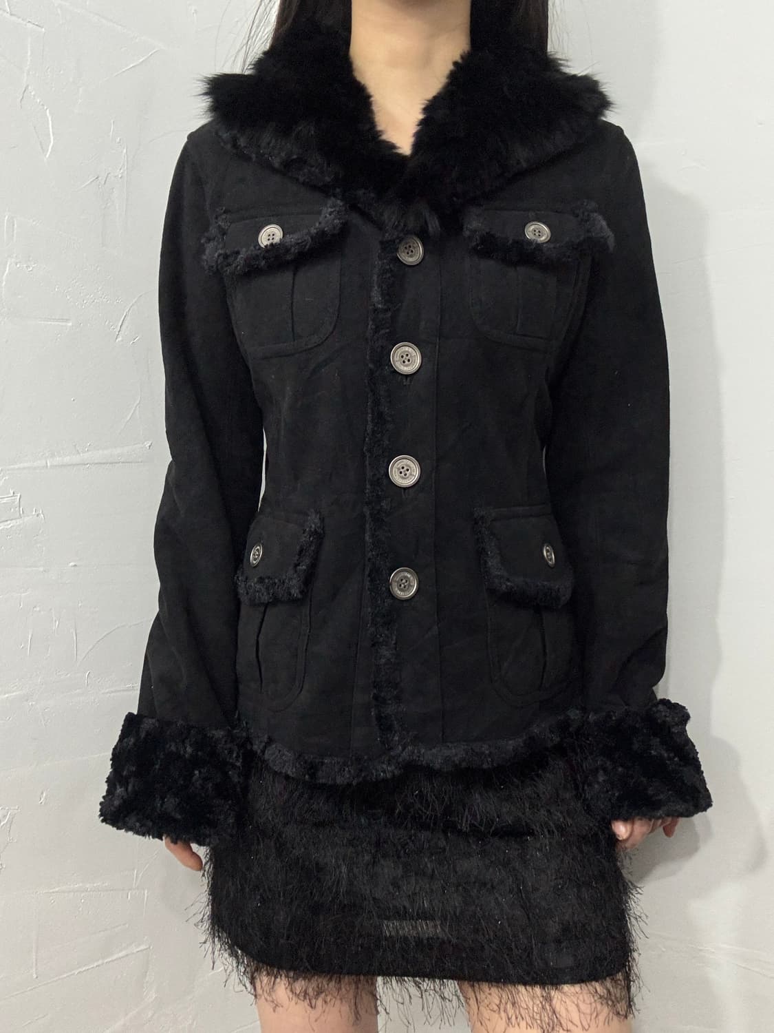 comme ca du mode faux fur design jacket 상품이미지3
