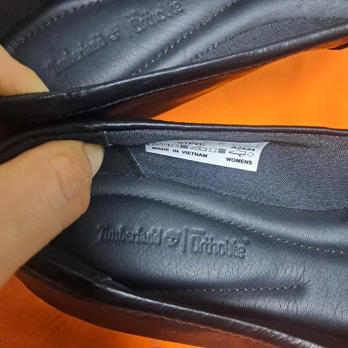 팀버랜드 가죽 플랫슈즈 단화240(상태최상) 상품이미지7