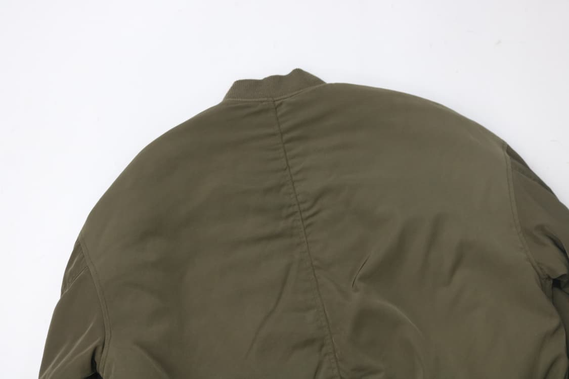 빈티지 카키 퀼팅 안감 항공점퍼 MA-1 (M) 상품이미지7