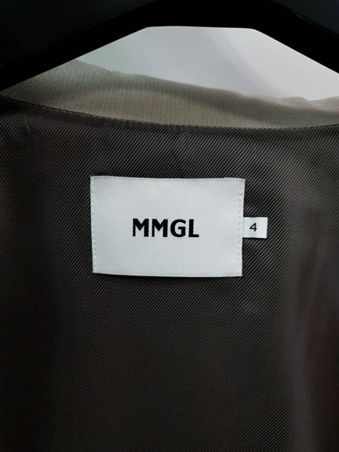 MMGL 엠엠지엘 미니멀 울 블루종 그레이 베이지 4 상품이미지5