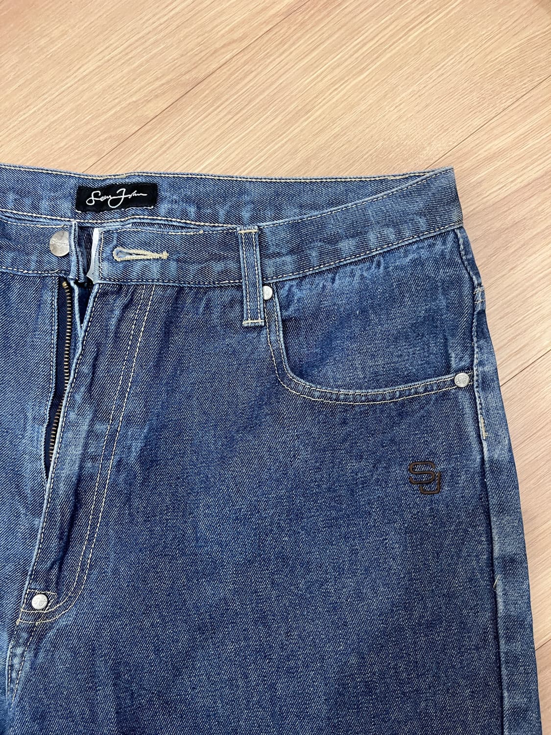 SEON JOHN Loose Denim Pants 상품이미지1
