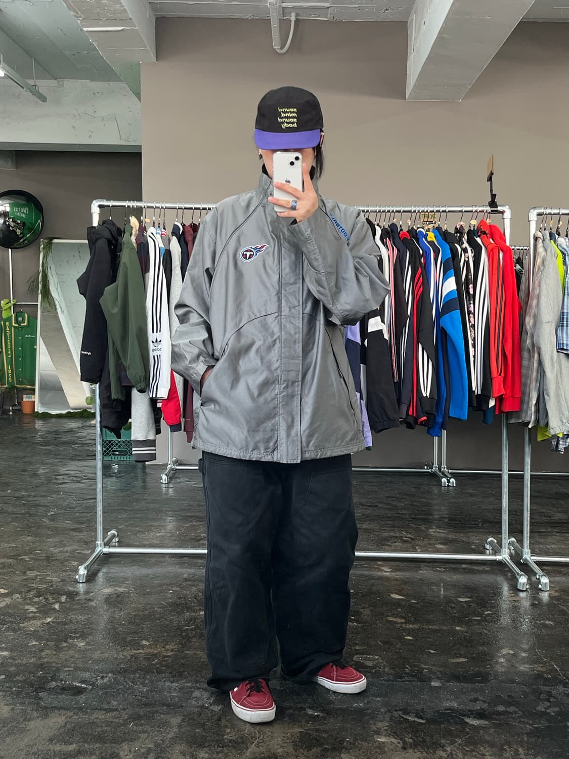 NFLxReebok 바람막이 자켓  상품이미지3