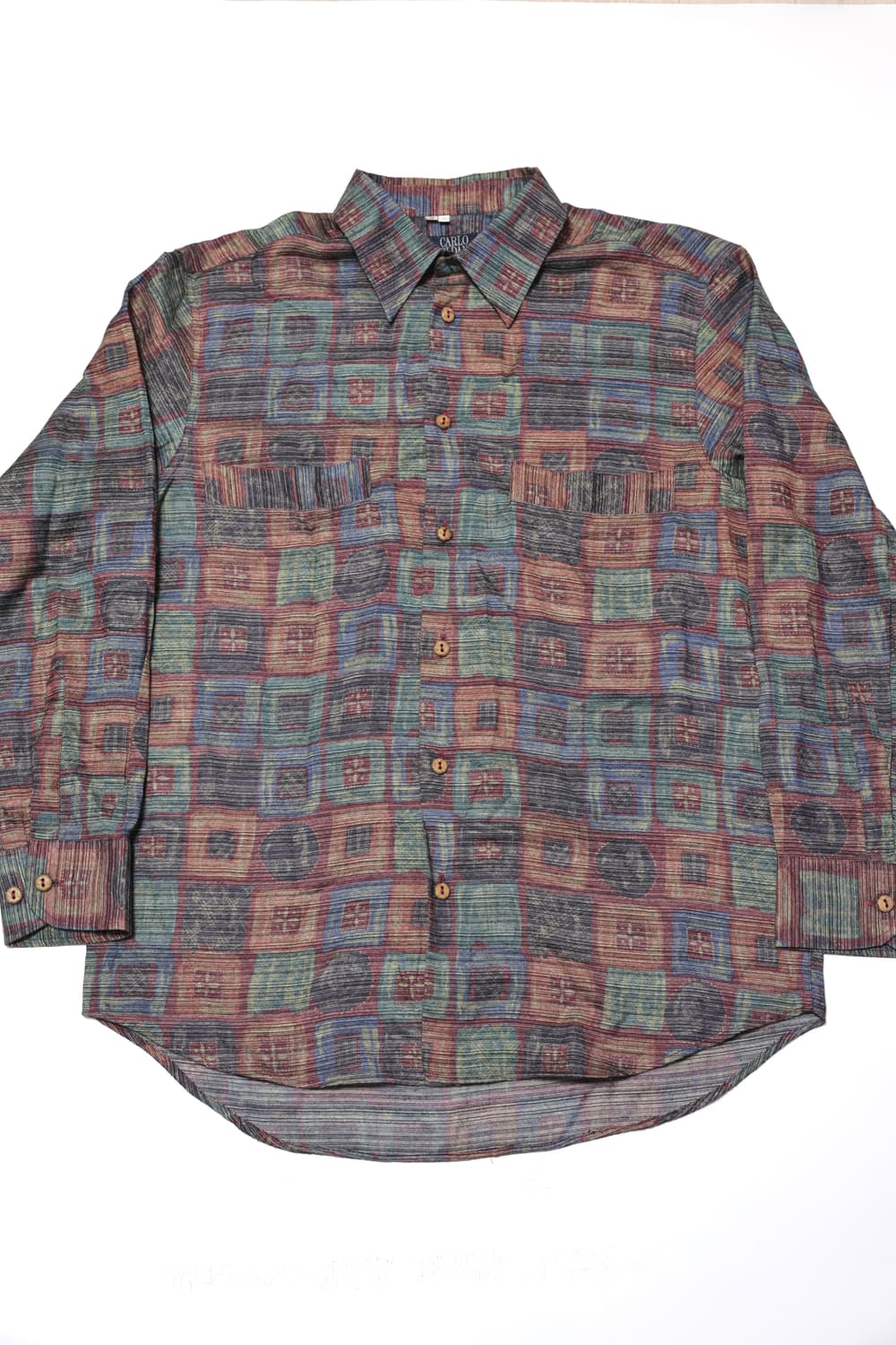 [ITA] Geometric Pattern Shirt 상품이미지2