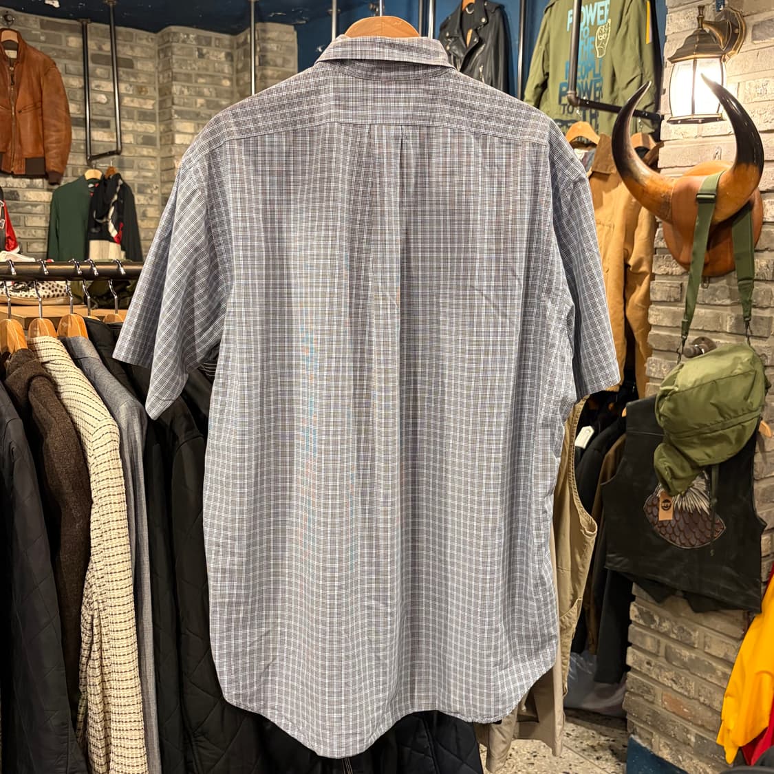 polo 폴로 패턴 포켓 반팔 셔츠 상품이미지6