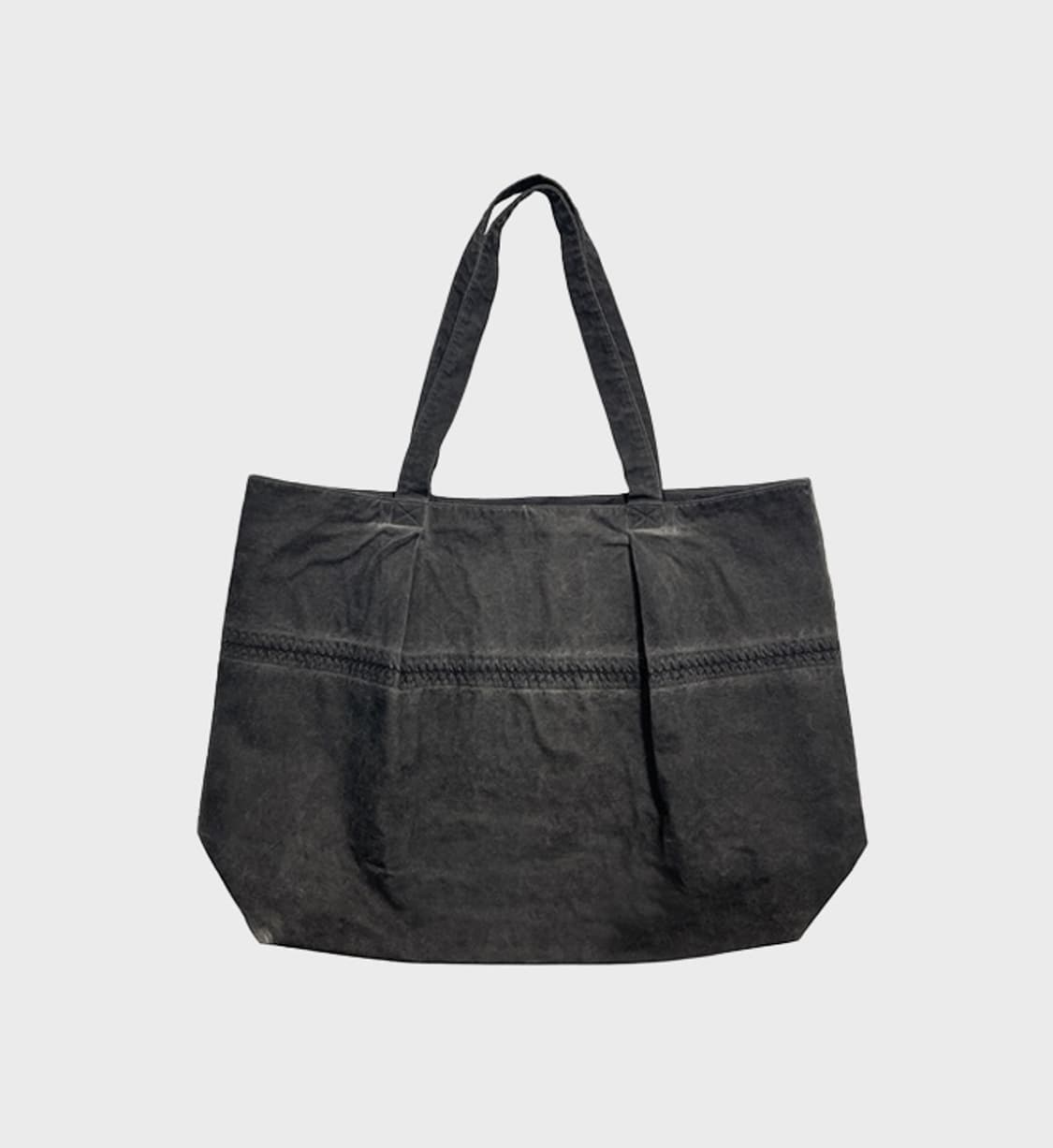 Garment Dyed Merrow Bag (Charcoal) 상품이미지1