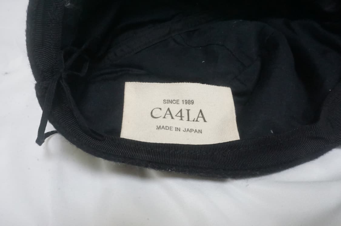 CA4LA aESTHETIC 비대칭 워크캡 블랙 상품이미지5