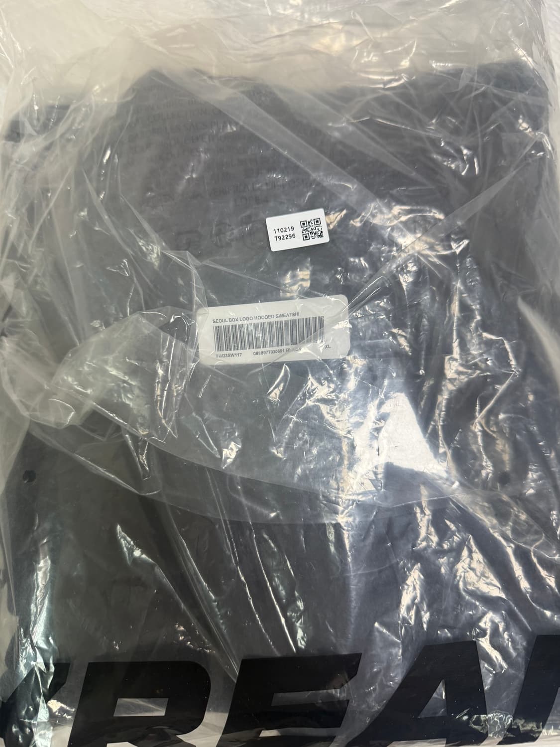 [XL]슈프림 서울 박스로고 후드 상품이미지5