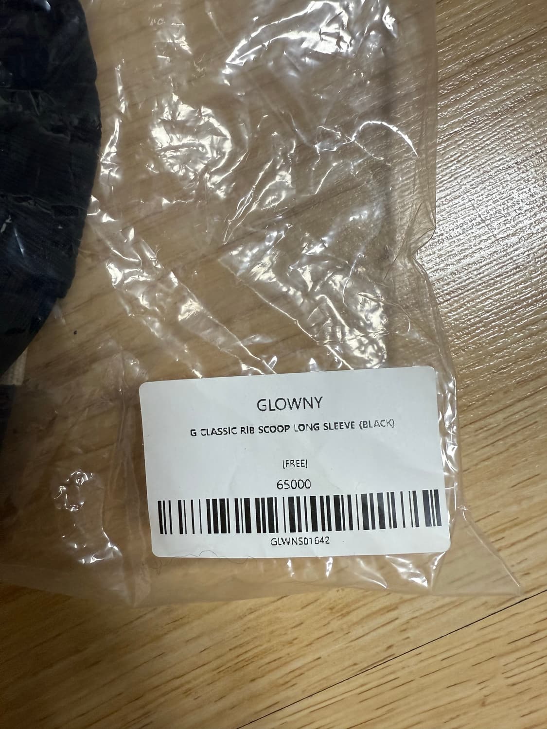 [글로니] G CLASSIC RIB SCOOP LONG SLEEVE 상품이미지4