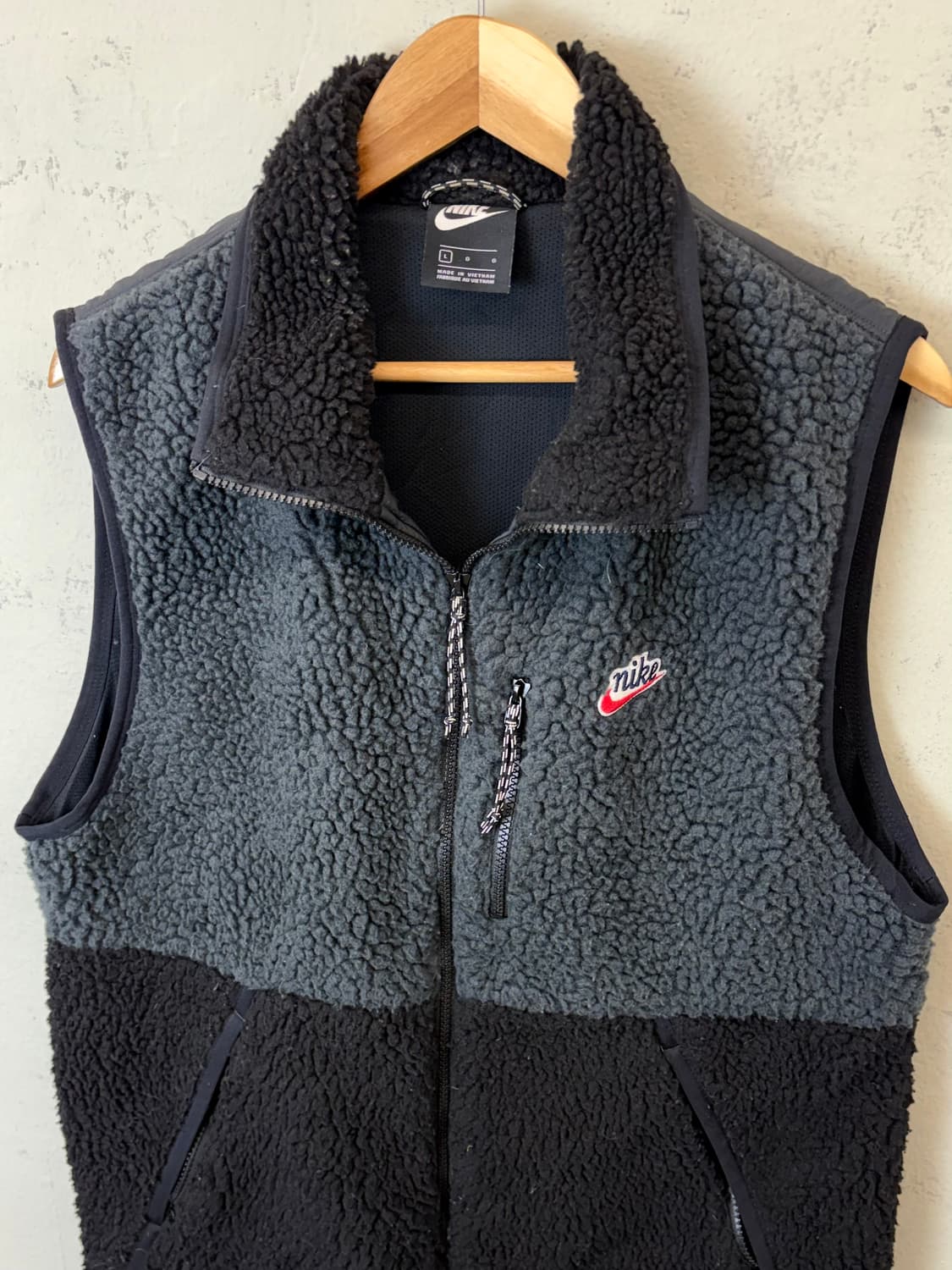 나이키 헤리티지 쉐르파 양털 집업 베스트 상품이미지4