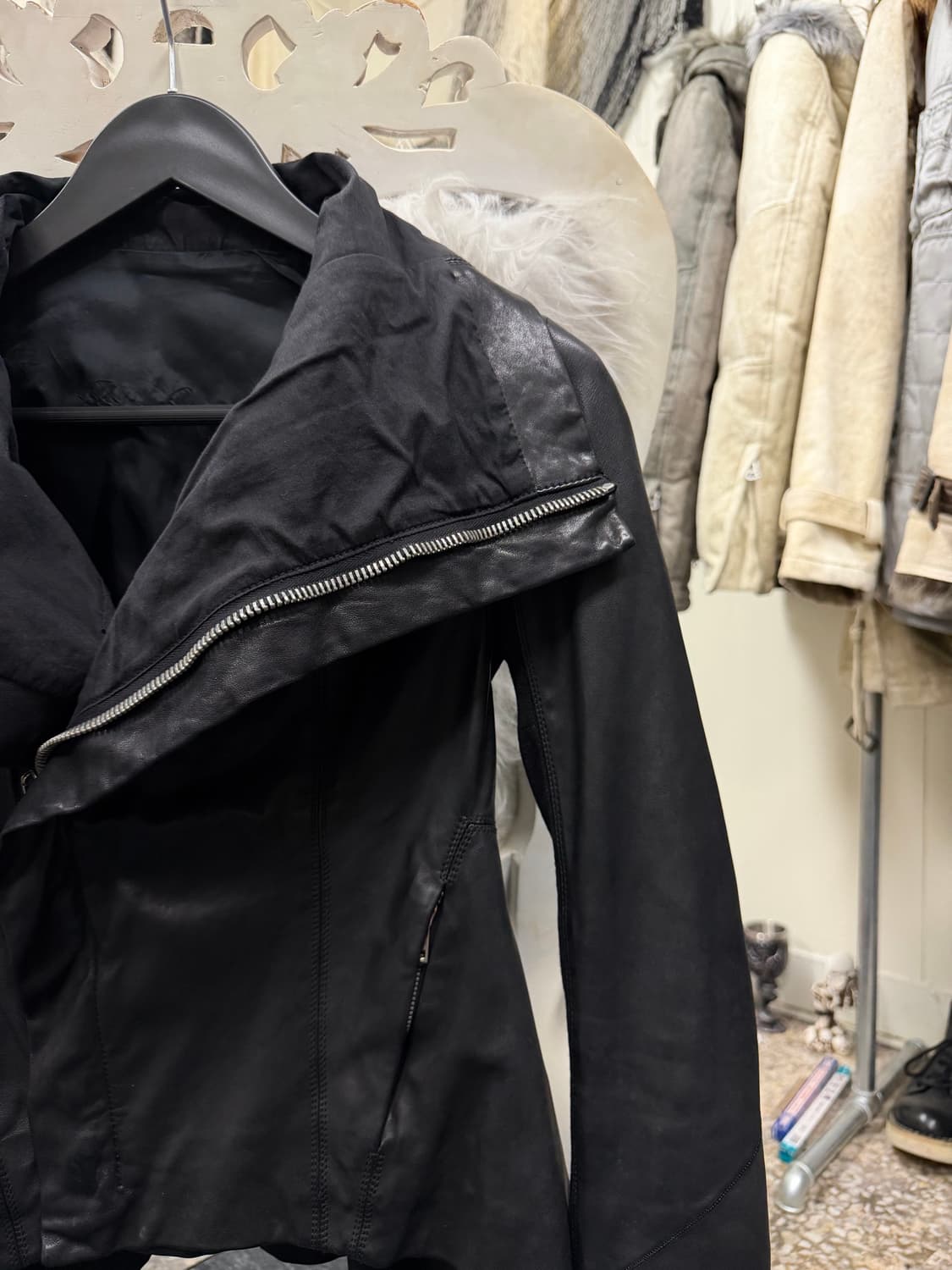 Rick owens 11ss naska leather biker jack 상품이미지5
