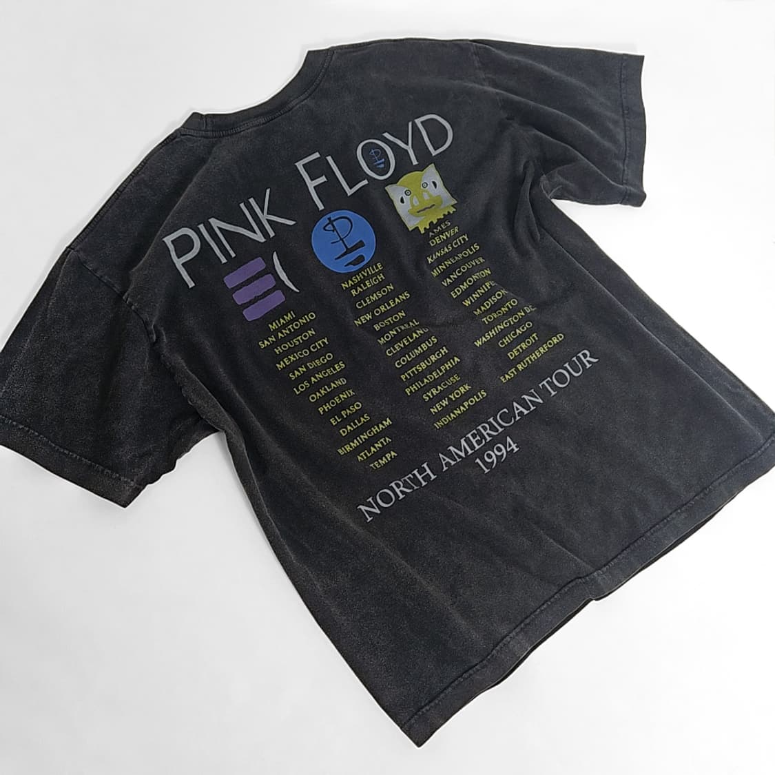 Pink Floyd "1944 노스 아메리컨"티셔츠 (dark gray) 상품이미지5