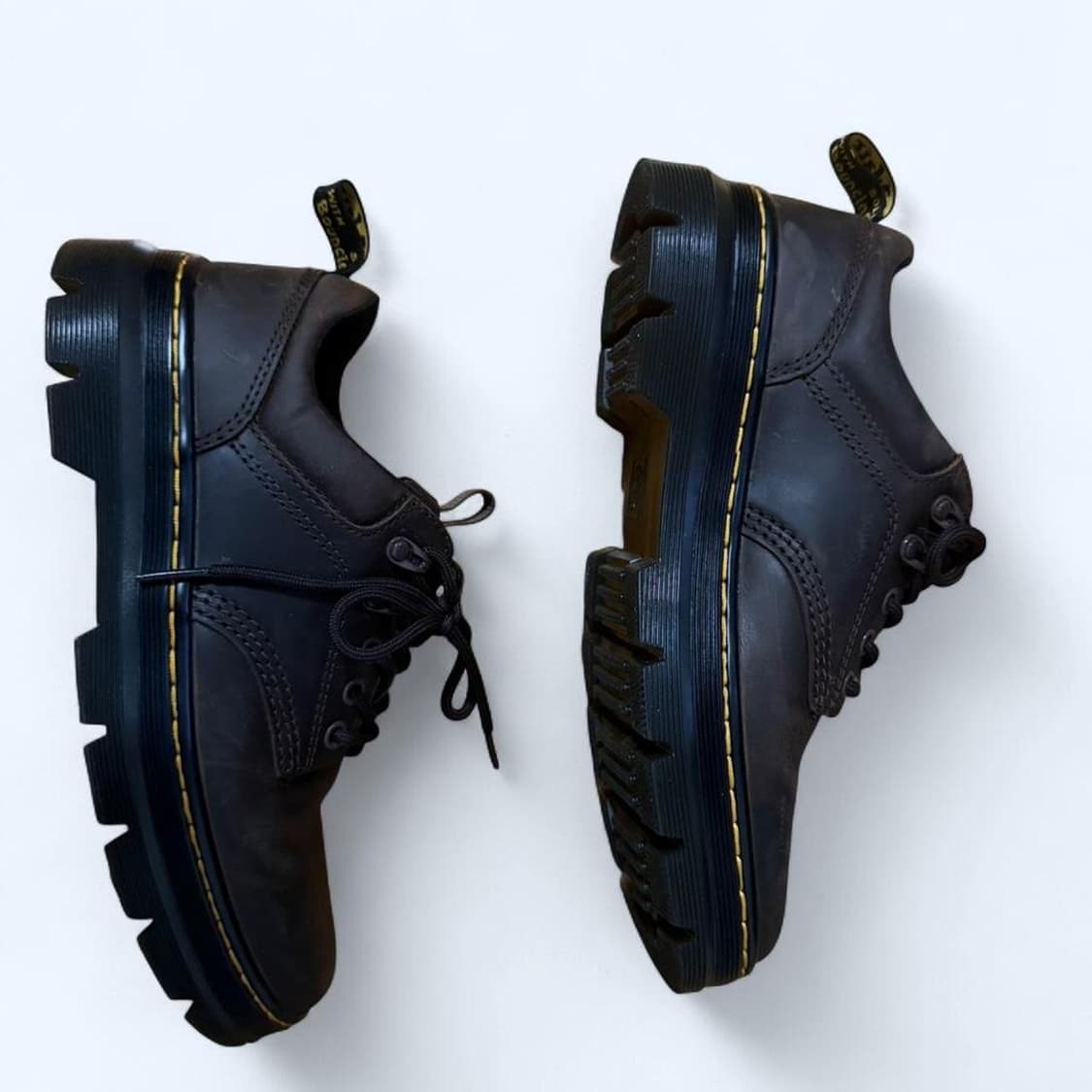 닥터마틴 리더 와이오밍 레더 유틸리티 슈즈 블랙 260 상품이미지2