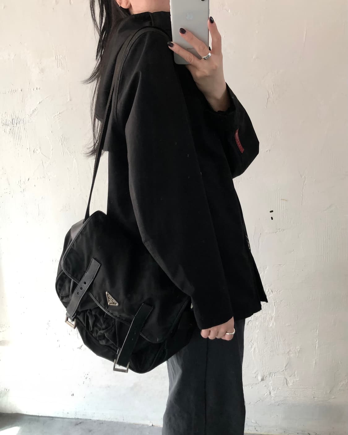 Prada 프라다 포코노 나일론 메신저백 상품이미지1