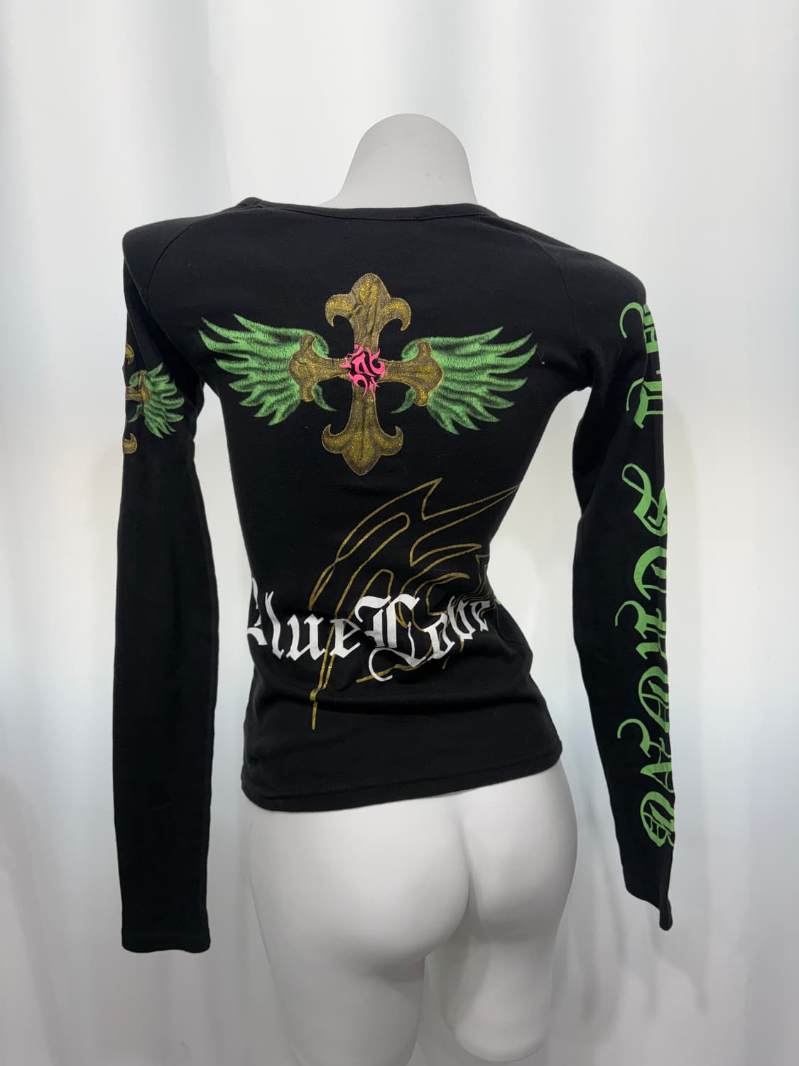 🎸그린 레터링 프린팅 롱슬리브🎸 상품이미지7