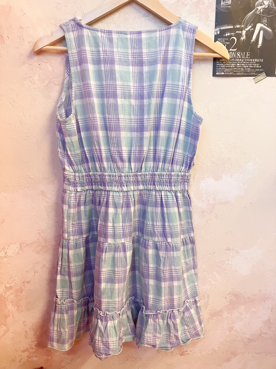 디어마이러브 체크 미니원피스 상품이미지4