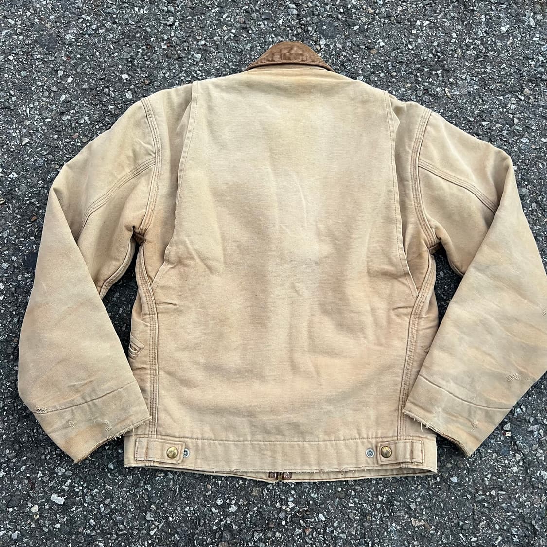 90년대 칼하트 디트로이트 자켓 브라운 상품이미지7