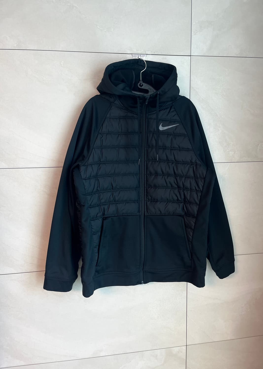 [2XL] 나이키 스우시 에어 경량 후드집업 블랙 상품이미지2