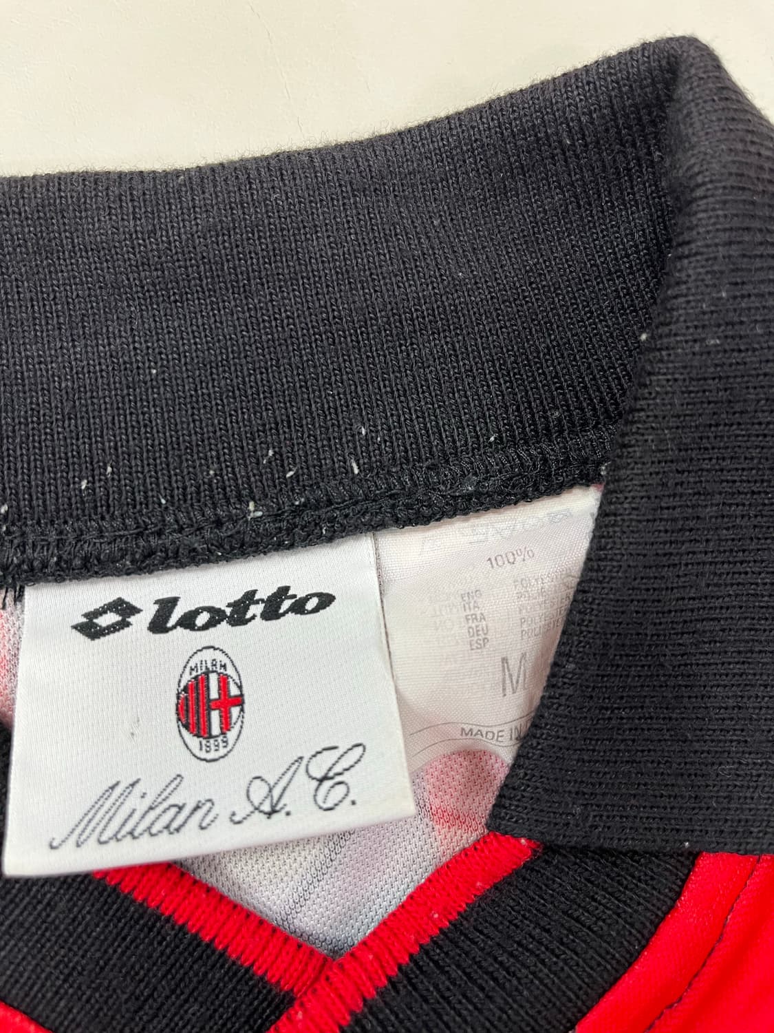 로또 94-95 AC 밀란 인터컨티넨탈컵 홈 마르코 반 바스텐 상품이미지3