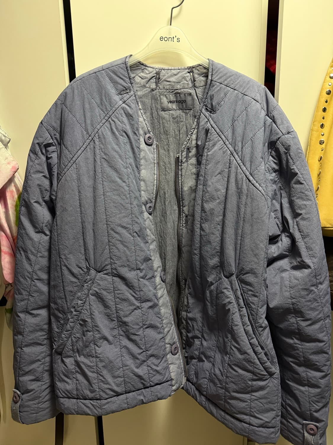 이얼즈어고 퀼티드 가디건 상품이미지6