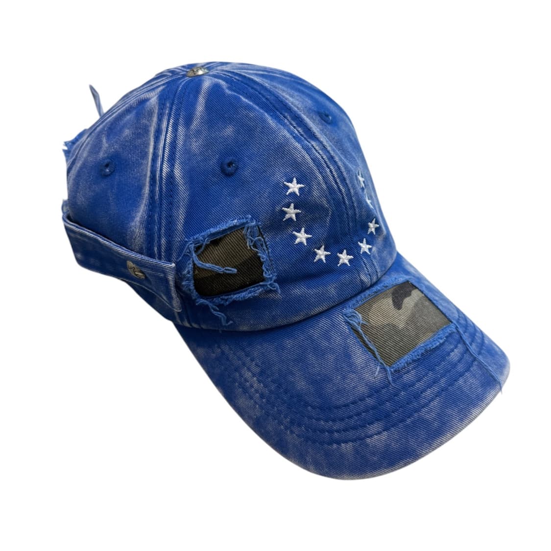 나인스타 데미지 블루 볼캡  상품이미지8